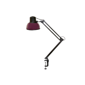 Бета-К НДБ37-60-159 (220В, 60Вт, ЛОН/LED Е27, на струбцине МС) настол., без лампы, фиолетовый Бета-К НДБ37-60-159 (220В, 60Вт, ЛОН/LED Е27, на струбцине МС) настол., без лампы, фиолетовый