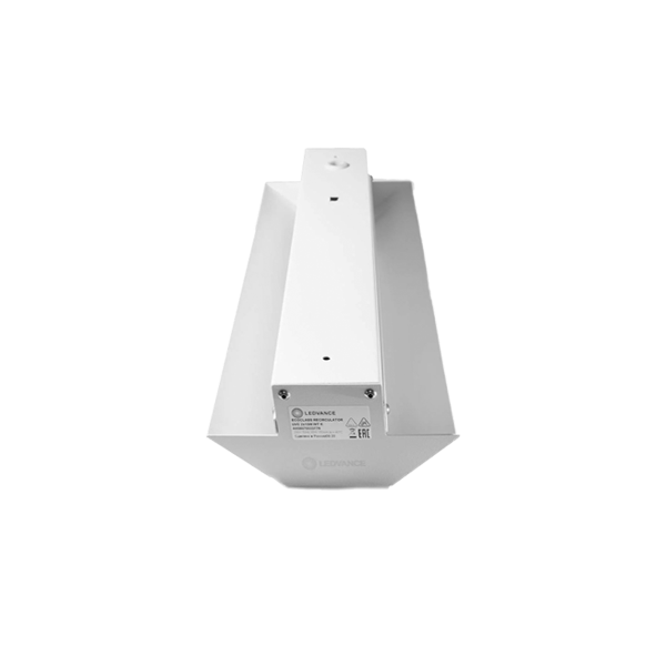 ECO RECIRC UVC 2X15W WT K  485*165*80 потолочный (в компл 2 лампы TIBERA и ЭПРА) - облуч/рецирк LEDV