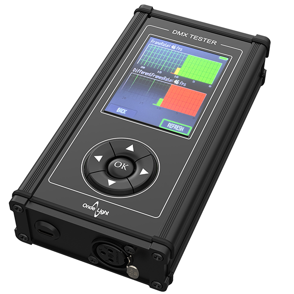 Тестер DMX TESTER Onde Light MONO, RGB и RGBW Тестер DMX TESTER Onde Light MONO, RGB и RGBW