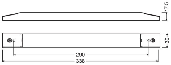 Светодиодный драйвер OT SLIM 60/220–240/24 4062172135856
