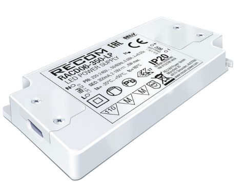 RECOM RACD06-700-LP RACD06-LP Светодиодный импульсный блок питания