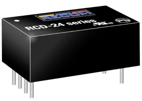 Recom RCD-24-0,30 Вт RCD-24 Корпус для пинга Понижающий преобразователь