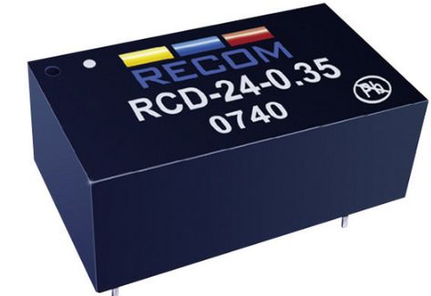 Recom RCD-24-0.35 RCD-24 Pingehäus Понижающий преобразователь Recom RCD-24-0.35 RCD-24 Pingehäus Понижающий преобразователь