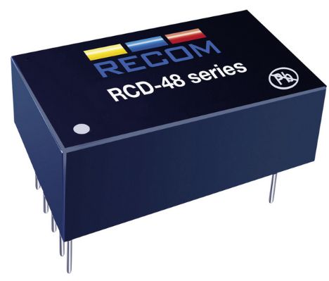 Recom RCD-48-0,50 Вт RCD-48 Корпус для пинга Понижающий преобразователь