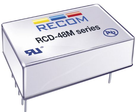 Recom RCD-48-1,20 м RCD-48 Корпус для пинга Понижающий преобразователь