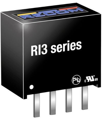 Импульсный источник питания RECOM RI3-2405S RACD25 со светодиодной индикацией Импульсный источник питания RECOM RI3-2405S RACD25 со светодиодной индикацией