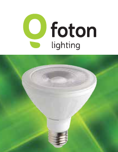 Лампа светодиодная FL-LED PAR30 15W 220V E27 3000K 1300Лм  FOTON LIGHTING