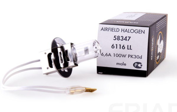 Галогенная аэродромная лампа 6116 LL NARVA 100W 6.6A PK30d 2700 lm male 2000h Галогенная аэродромная лампа 6116 LL NARVA 100W 6.6A PK30d 2700 lm male 2000h
