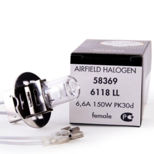 Галогенная аэродромная лампа 6118LL NARVA 150W 6.6A PK30d 3600Lm 2000h female Галогенная аэродромная лампа 6118LL NARVA 150W 6.6A PK30d 3600Lm 2000h female