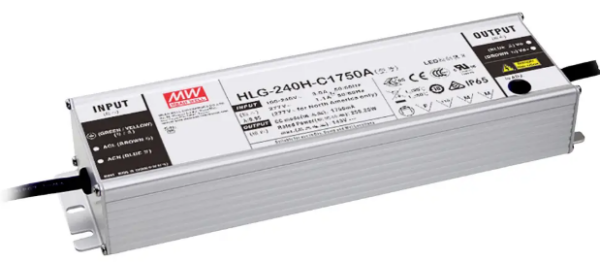 MeanWell HLG-240H-C IP65/IP67 Alu-SNT
