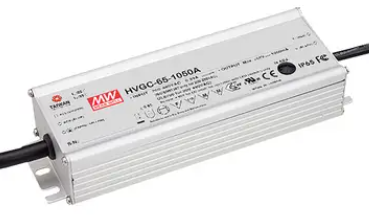 MeanWell HVGC-65 в металлическом корпусе, степень защиты IP65/67, однофазный MeanWell HVGC-65 в металлическом корпусе, степень защиты IP65/67, однофазный