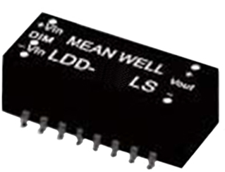 MeanWell LDD-L, преобразователь постоянного тока в постоянный ток с постоянным током для светодиодов