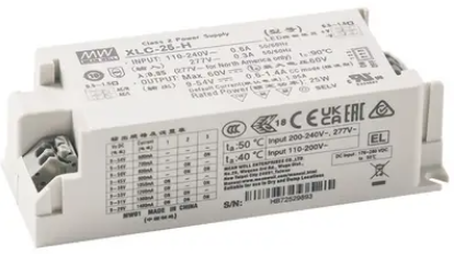 MEAN WELL XLC-25 LED-SNT в пластиковом корпусе MEAN WELL XLC-25 LED-SNT в пластиковом корпусе