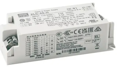 MEAN WELL XLC-40 LED-SNT в пластиковом корпусе MEAN WELL XLC-40 LED-SNT в пластиковом корпусе