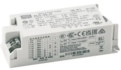 MEAN WELL XLC-40 LED-SNT в пластиковом корпусе MEAN WELL XLC-40 LED-SNT в пластиковом корпусе