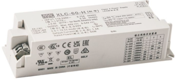 MEAN WELL XLC-60 LED-SNT в пластиковом корпусе MEAN WELL XLC-60 LED-SNT в пластиковом корпусе