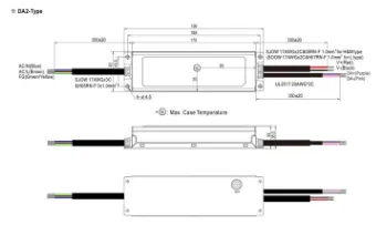 MEAN WELL XLG-200-DA2 LED-SNT IP67 Gesch