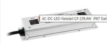 MEAN WELL XLG-240-DA2 LED-SNT IP67 Gesch