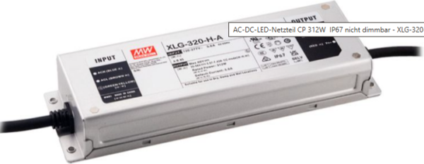 MEAN WELL XLG-320 LED-SNT IP67, герметичный MEAN WELL XLG-320 LED-SNT IP67, герметичный