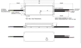 MEAN WELL XLG-320-DA2 LED-SNT IP67 Gesch