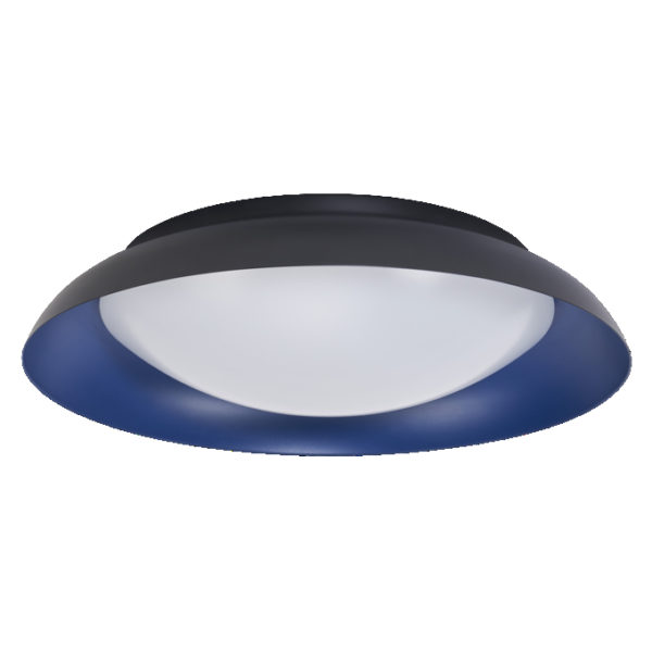 Orbis Plate 430MM 35W 830 Click DIM Black and Blue