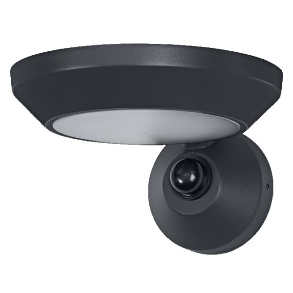 ENDURA® Style Adjustable Spot IP65 Wall Sensor 12W Dark Grey ENDURA® Style Adjustable Spot IP65 Wall Sensor 12W Dark Grey