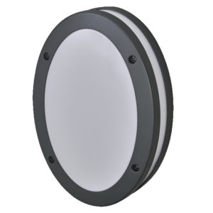 Endura Classic E27 IP65 Orbi Wall Dark Grey