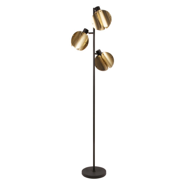 Decor Folded Globe Floor 3xE27 Gold Decor Folded Globe Floor 3xE27 Gold