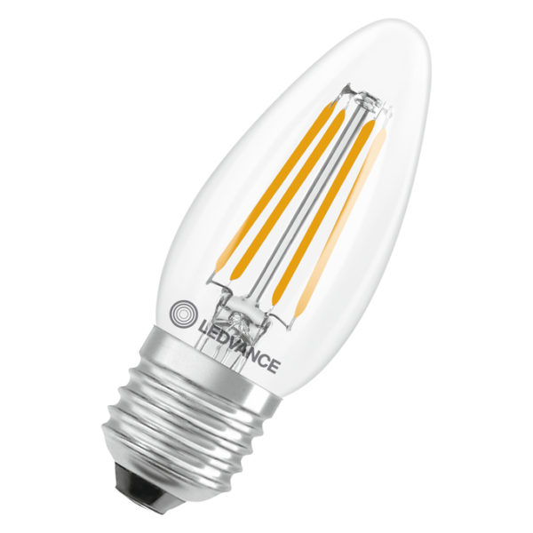 LED Classic B 40 Filament DIM P 3.4W 827 Clear E27 LED Classic B 40 Filament DIM P 3.4W 827 Clear E27