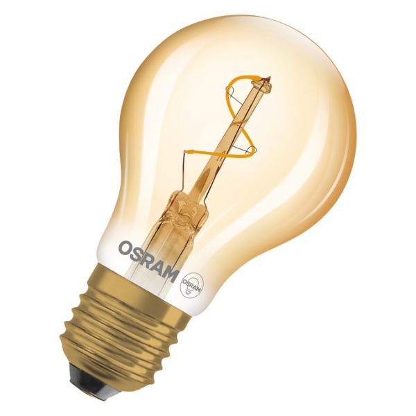 Vintage 1906 Classic A Spiral Filament 1.8W 822 Gold E27 Vintage 1906 Classic A Spiral Filament 1.8W 822 Gold E27