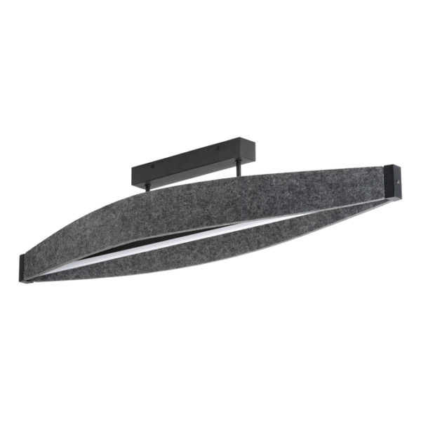 Decor Flat Felt Ceiling 23W 830 Dark Grey Decor Flat Felt Ceiling 23W 830 Dark Grey
