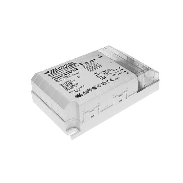 VS ECXe     MULTI/TERMINAL    700.199    500-700мА    25-57V/28-40W  ФИКС КАБ  104х68х31мм - драйвер