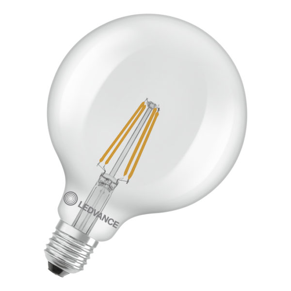 LED Classic Globe 125 60 Filament V 5.9W 827 Clear E27 LED Classic Globe 125 60 Filament V 5.9W 827 Clear E27