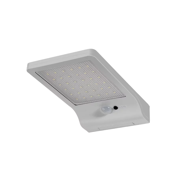 DoorLED Solar Sensor (Свет/Движение) 4000K Серебристый IP44 192x30x110мм - уличн ночник LEDV DoorLED Solar Sensor (Свет/Движение) 4000K Серебристый IP44 192x30x110мм - уличн ночник LEDV
