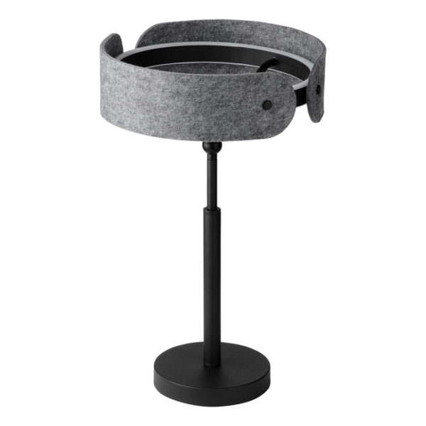 Decor Curve Felt Table 19W 830 Dark Grey Decor Curve Felt Table 19W 830 Dark Grey