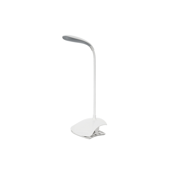 PANAN CLIP WT 5W 3000K прищепка / батарея 185Lm 235*350*89mm DIM - свет-к настольный LEDV PANAN CLIP WT 5W 3000K прищепка / батарея 185Lm 235*350*89mm DIM - свет-к настольный LEDV