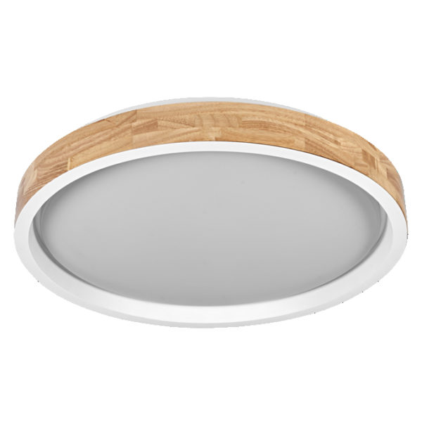 Orbis Mariano 510mm 36W 830 Click DIM Wood and White Orbis Mariano 510mm 36W 830 Click DIM Wood and White