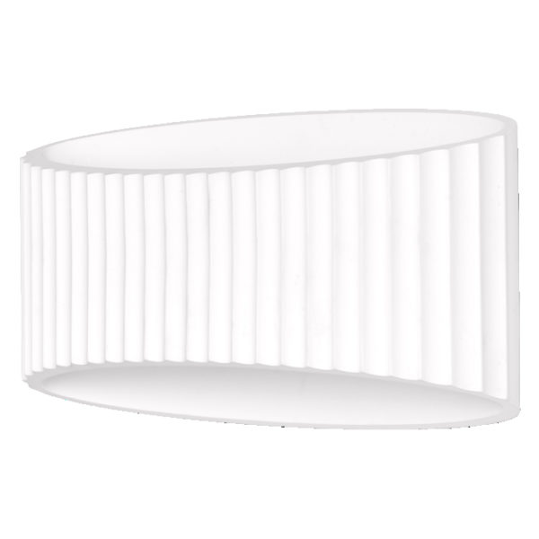 Decor Plaster Band Wall 345 1XE27 White Decor Plaster Band Wall 345 1XE27 White