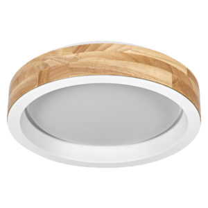 Orbis Mariano 310mm 16W 830 Click DIM Wood and White Orbis Mariano 310mm 16W 830 Click DIM Wood and White