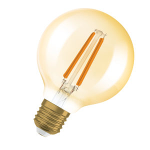 Vintage 1906 Globe 95 55 Filament DIM 6.5W 824 Gold E27 Vintage 1906 Globe 95 55 Filament DIM 6.5W 824 Gold E27