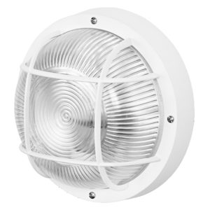 Bulkhead Essential Round E27 White Bulkhead Essential Round E27 White