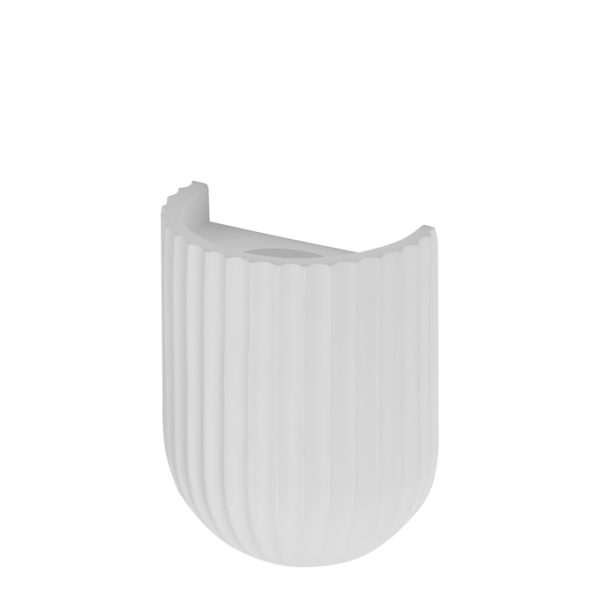 Decor Plaster Routes Wall 120 1xGU10 White Decor Plaster Routes Wall 120 1xGU10 White