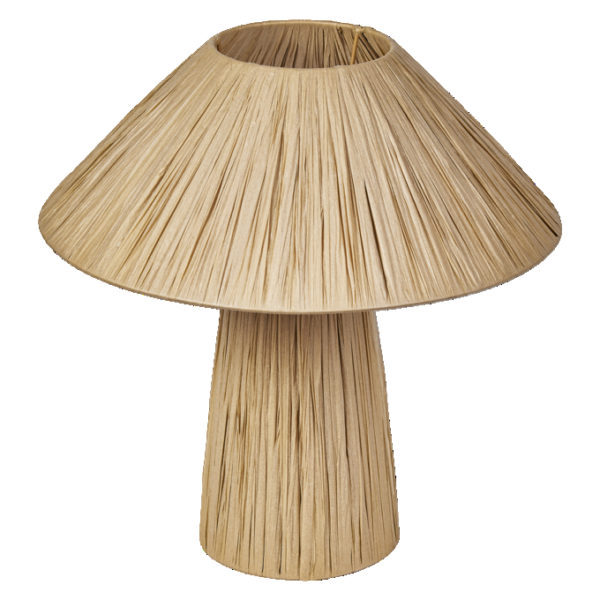 Decor Bamboo Paper Hut Table 1XE27 Brown Decor Bamboo Paper Hut Table 1XE27 Brown