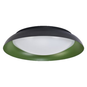 Orbis Plate 480MM 45W 830 Click DIM Black and Green Orbis Plate 480MM 45W 830 Click DIM Black and Green