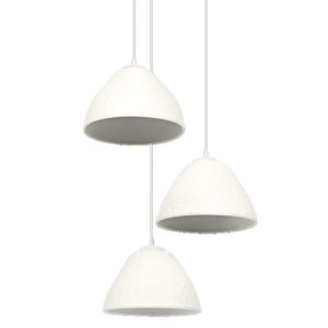 Decor Camel Bell Pendant 3XE14 White
