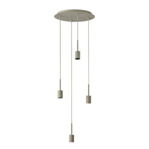Decor Pendant Needle Plate 4xE27 Beige Decor Pendant Needle Plate 4xE27 Beige