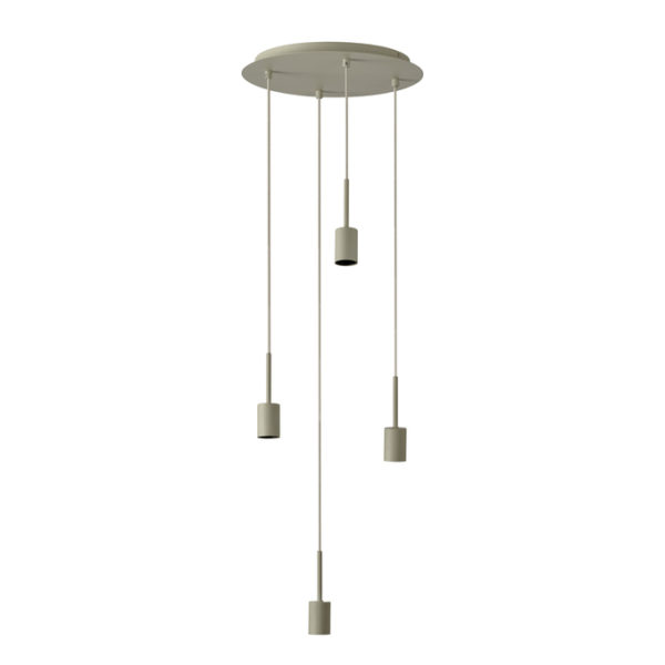 Decor Pendant Needle Plate 4xE27 Beige Decor Pendant Needle Plate 4xE27 Beige
