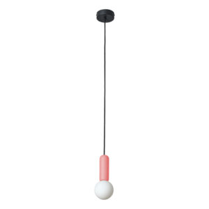 Decor Conrete Mic Pendant 1XG9 Pink