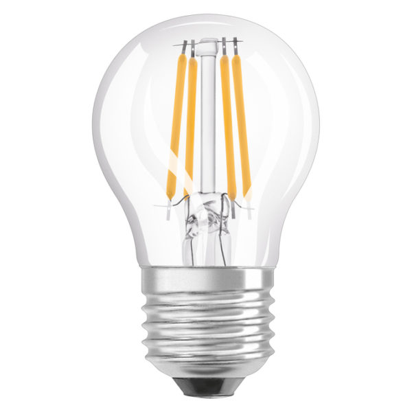 LED Star Classic P 40 Filament 4W 865 Clear E27 LED Star Classic P 40 Filament 4W 865 Clear E27