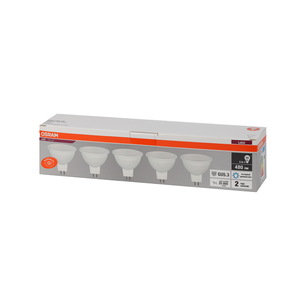 LVMR1650 6SW/865 230V GU5.3 Экопак1X5 RU OSRAM LVMR1650 6SW/865 230V GU5.3 Экопак1X5 RU OSRAM